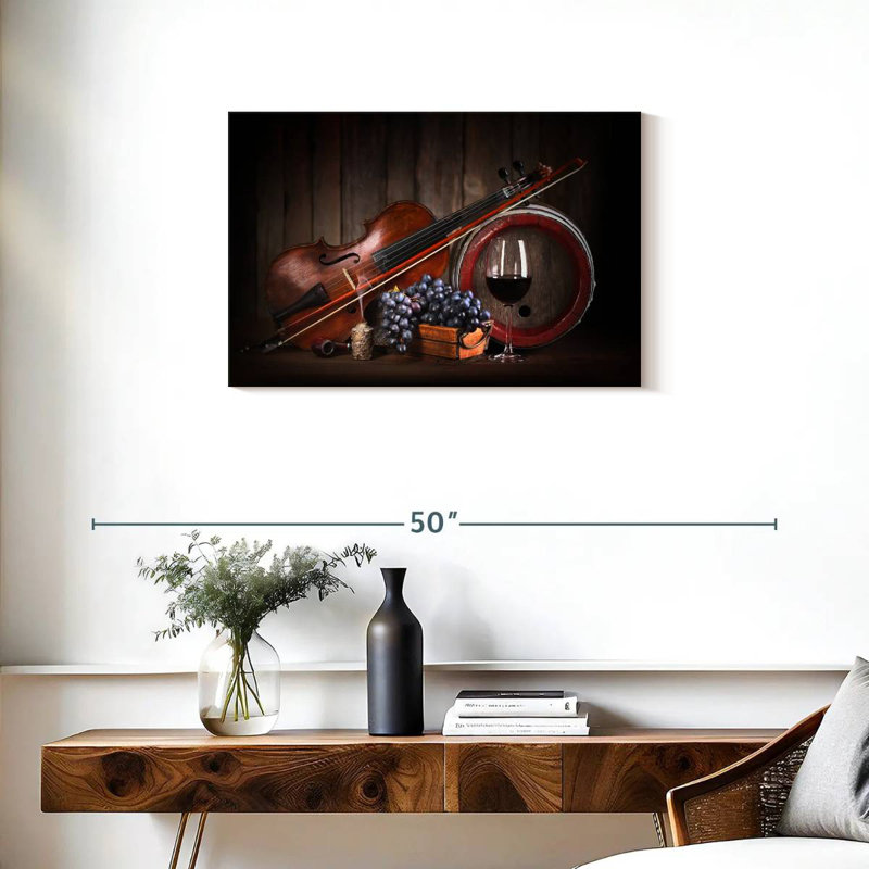 Abarca Music And Wine Break, 20" H x 30" W