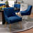 Baudel Tufted Velvet Side Chair with Metal Legs (Set of 6)-2118699838