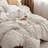 Bedsure Boho Duvet Cover Queen Size - Beige Breathable & Soft Boho Bedding, Machine Washable Comforter Cover for All Seasons, Includes 1 Duvet Cover 90"x90" with 2 Pillow Shams & Zipper Closure-106256308-100776160