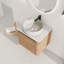 Meuble-lavabo mural de 24 pouces avec lavabo d'art en céramique et porte à fermeture en douceur, peu encombrant et élégant-1882508796-1882508797