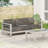 3 Seater Sofa With Metal Tray