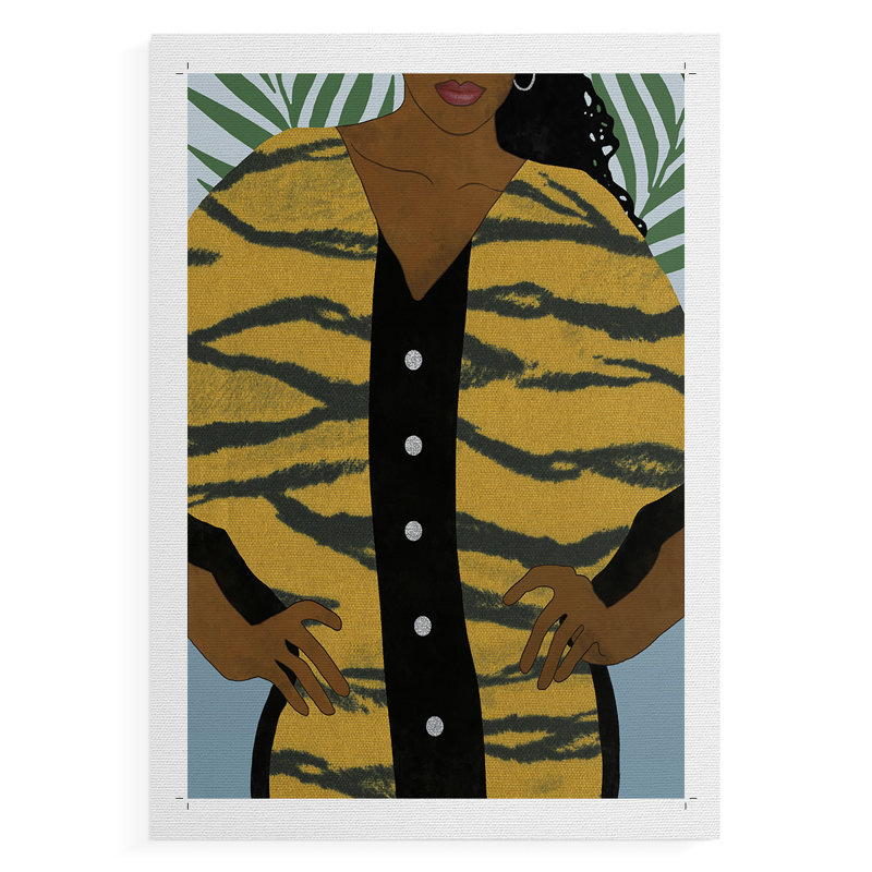 Her Style II - Impression sur toile seulement - NON-CADRE, H 60 po x l 40 po