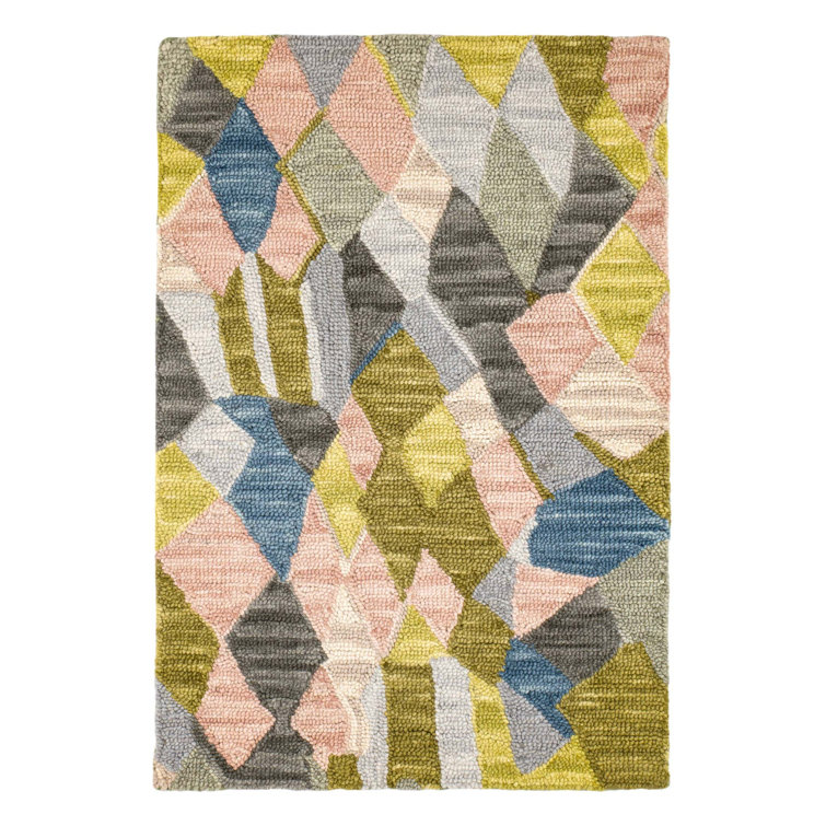 Deer Leap Kit Kemp x Annie Selke Deer Leap Coral Hand Hooked Wool Rug