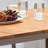 35.4" Square Patio Dining Table For 4-person, Aluminum Frame With Teak Table-top