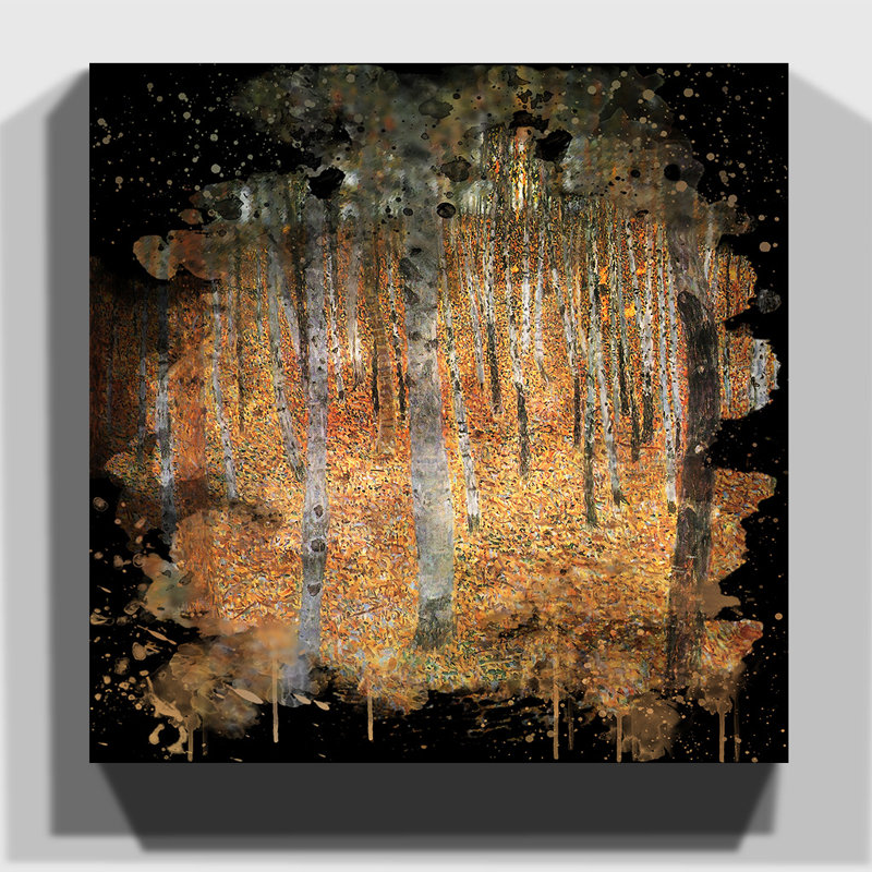 Gustav Klimt - Wrapped Canvas Print, 50cm H x 50cm W