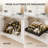 Expandable pull out cabinet organizer for kitchen storage