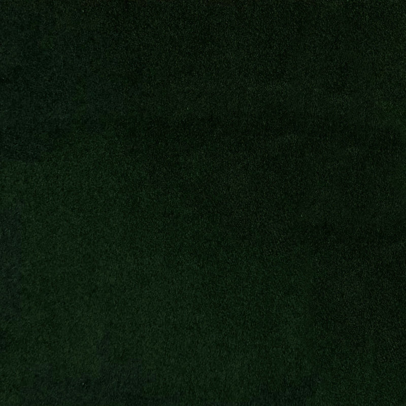 Wolle Fabric | Solid Mohair-Like Velvet | Upholstery Fabric, Emerald