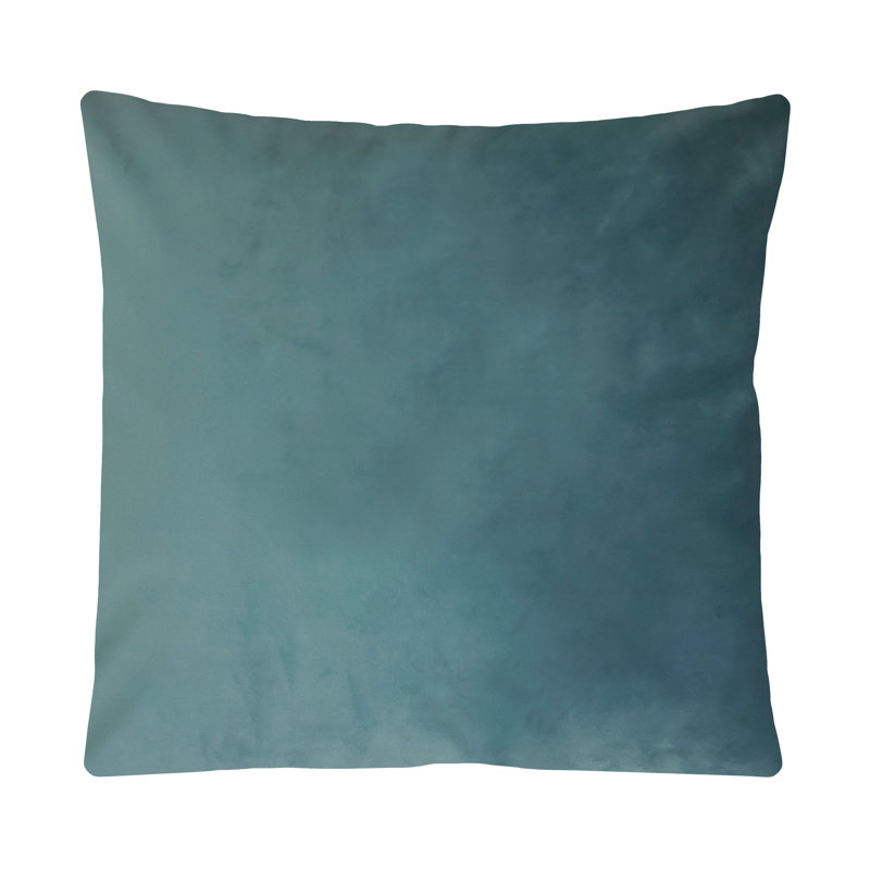 Edie@Home Luxe Decorative Velvet Throw Pillow, Duck Egg