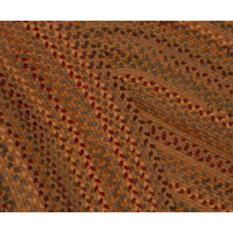 Hand Knotted Wool Area Rug in Multi