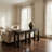 Tutankhamun 81'' Glass Top Console Table