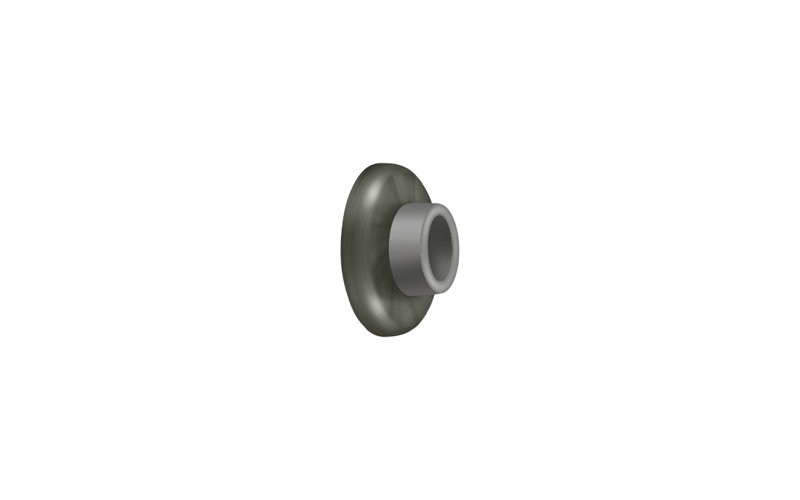 Door Stop, Antique Nickel