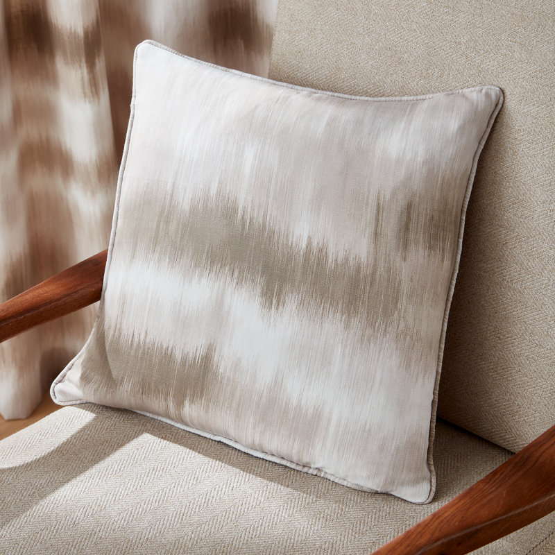 Ombre Texture Cushion, Beige