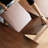 Walnut Colour Solid Oak Round Corner Diagonal Leg Telescopic Table 1.2-1.6M, For 6-8 People To Meet Dining Table Wood (Walnut Colour)