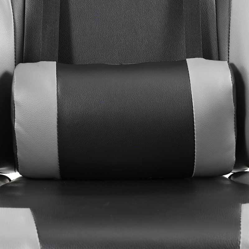 Charlton Home® Adjustable Reclining Ergonomic Swiveling PC & Racing Game Chair