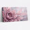 Fleur rose, reproduction d'art sur toile, ensemble de 1