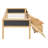 Twin Size Loft Bed Wood Bed With Two Storage Boxes-184220697