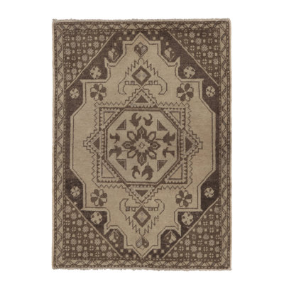Vintage One-of-a-Kind 3’10x5’9 Hand Knotted Area Rug