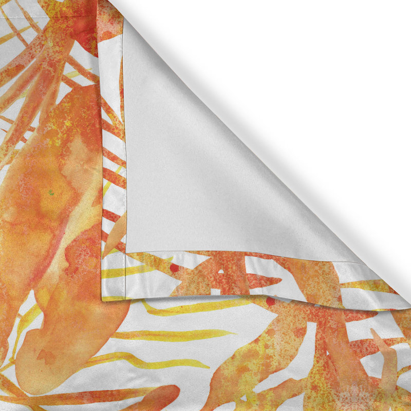 Semi Sheer Curtain Pair