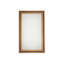 Newport Flat Raffia Beveled Wall Mirror