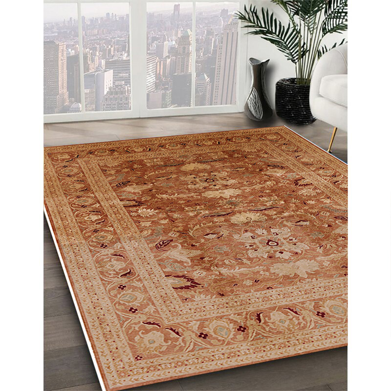 Tapis oriental beige / brun Quinata, Rectangle 8 pi x 10 pi