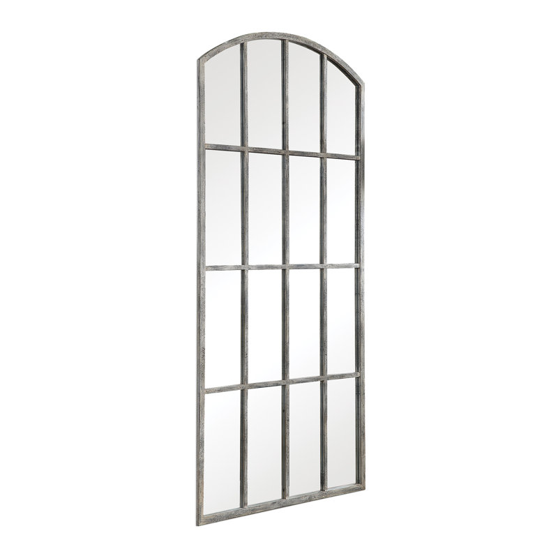 Miroir d'appoint Joen, Blanc cassé / gris rouille