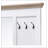 Melati Light Oak &  Finish Hall Tree Simple design, multi-functional use, classic and durable