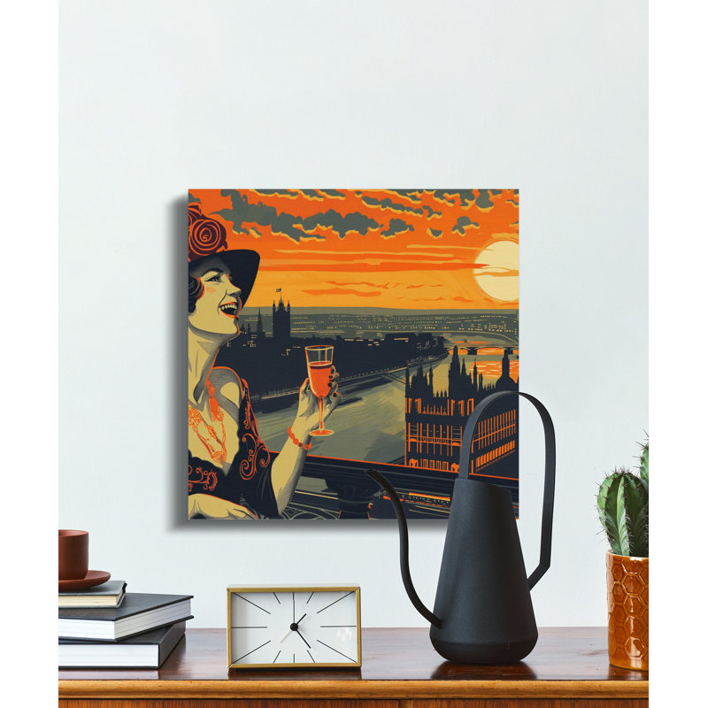 Wrapped Canvas Print Set, 25.4cm H x 25.4cm W