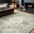 Oriental Teal/Ivory Area Rug-1115071742