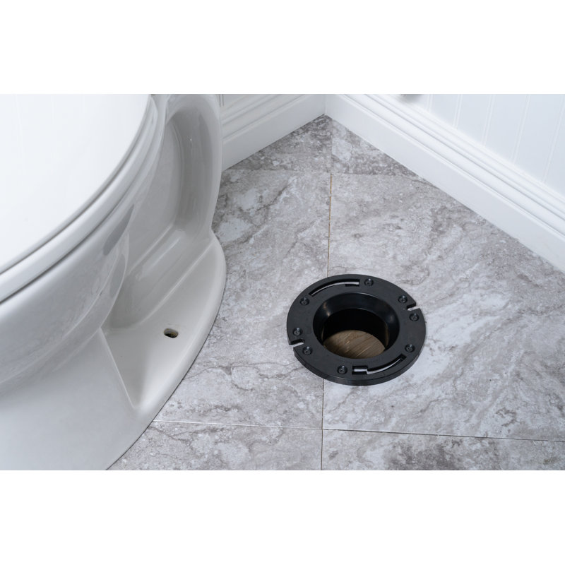 Ensemble de fixation en surface rapide pour toilette 3 "ou 4"
