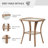 Schutt Wicker 2 - Person Patio Conversation Set with Cushions-92602655-114998087