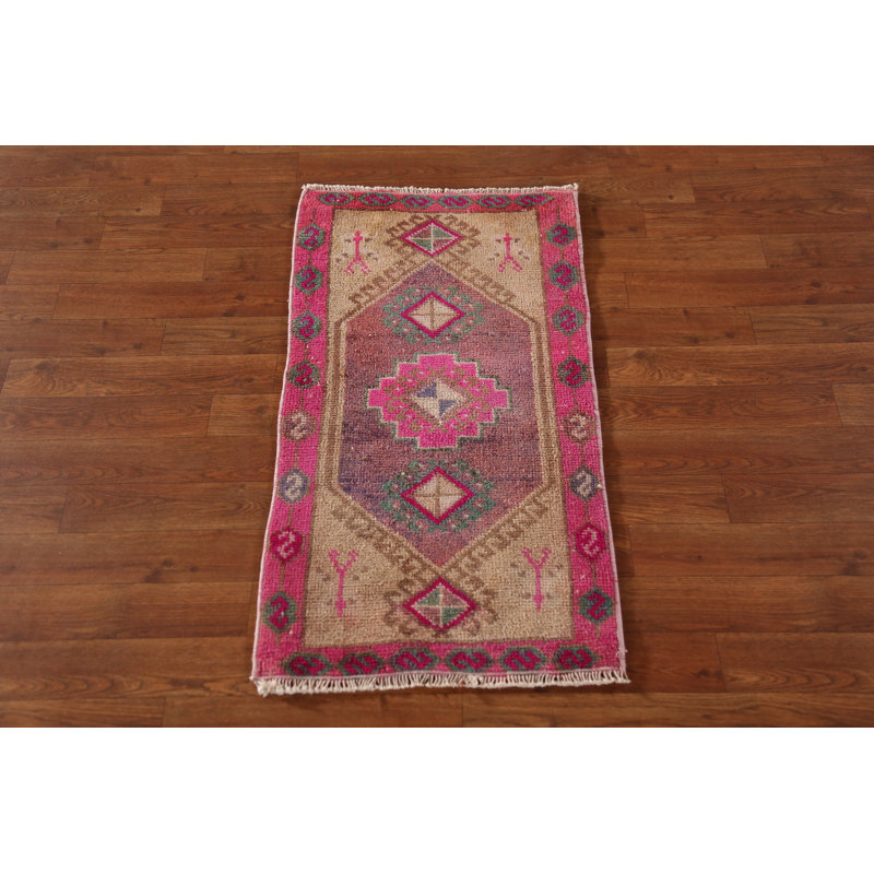 Tapis turc tribal en laine Anatolian