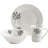 Winston Porter Netherwood 12 Pc Glaze Dinnerware Plates, Bowls, And Mugs, White (2 Pack)