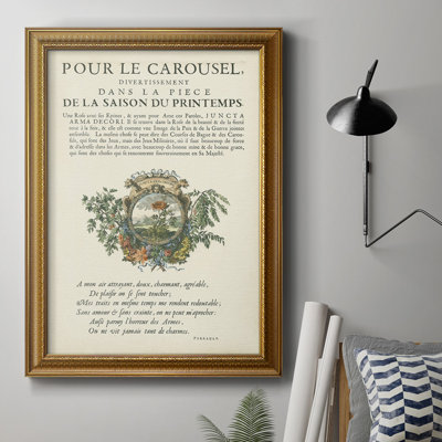 Ex-libris imprimé sur toile encadré de qualité supérieure - prêt à accrocher