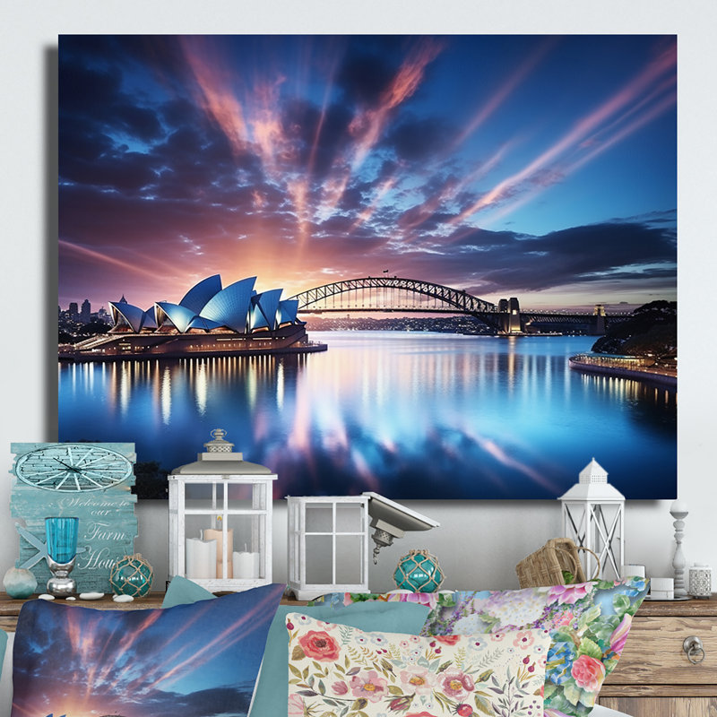 Australie, Australie - Sydney II, H 16 po x l 32 po x P 1 po
