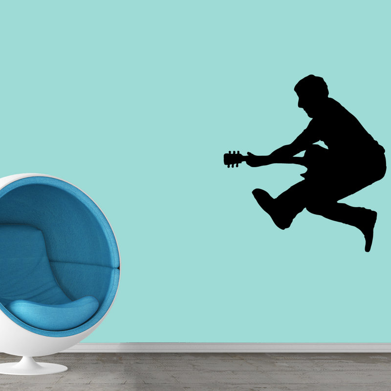 Adhésif mural Gallucci, Noir