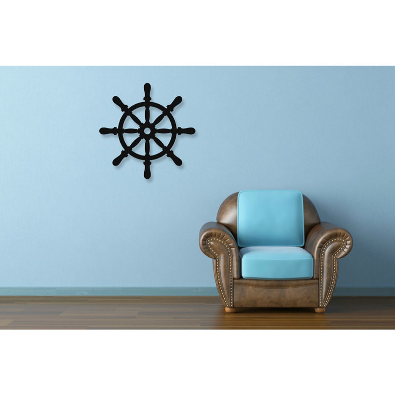 Stylish Decorative Metal Wall Accessory, Black, 19.7 x 19.7 inches | 100% Metal, Thickness: 0.08 inches | Perfect for Home Decor, Modern Aesthetic, Durable & Long-Lasting Design | Enhance Your Living Space