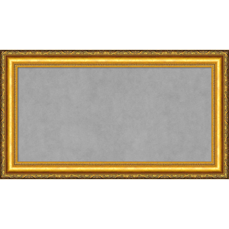 Tableau magnétique encadré doré Colonial, 16" H x 28" W