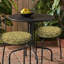 Decorative Indoor Outdoor Waterproof Round Cushion Cover, Patio Bar Stool UV Resistant Seat Cover-996050811