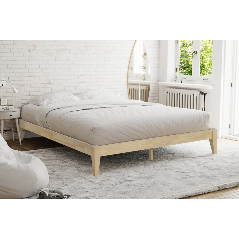 Kieron Nova Wood Platform Base, Full /Double, Natural