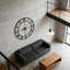 Grande horloge murale de 40 pouces avec chiffres romains, mouvement à quartz silencieux, décor de maison de campagne moderne pour le salon, le bureau ou comme cadeau
