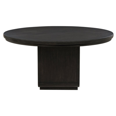 Burnished Black 60-inch Round Dining Table