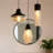 Modern Ribbed Glass 3 -light Pendant Light
