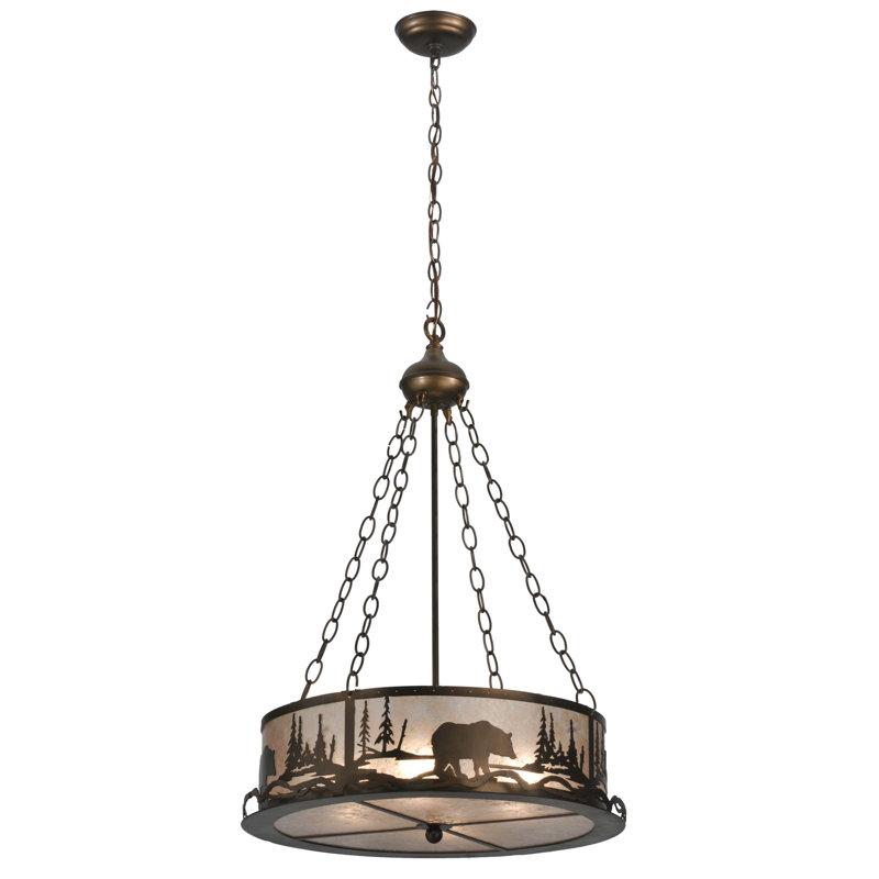 Rustic Lodge 4 - Light Chandelier