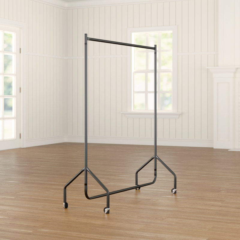 Clothes Rail Superior Heavy Duty Rack With Wheels, 152cm H x 120cm W x 46.5cm D
