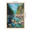 «Rocky Rapids» par Rachel Christopoulos, reproduction d'art sur toile encadrée
