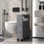 Rangement de salle de bain roulant avec tiroirs et tablette