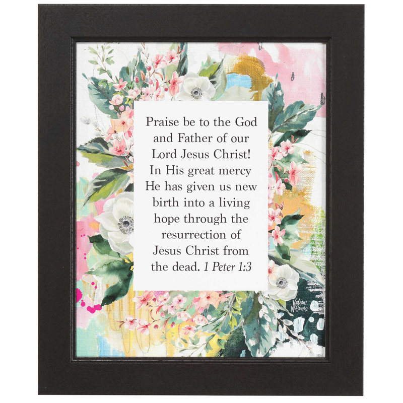 Picture Frame Print on Wood