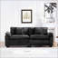 Causeuse à accoudoirs plus large et confortable, canapé modulaire moderne convenant au salon, à la chambre à coucher et à l’appartement avec coussin de siège double couche