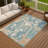 Machine Washable Indoor/Outdoor Chantille ACN2837 Modern Rug-1697601822-1697601820