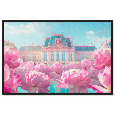 Versailles in Bloom Canvas Fashion Glam Art by Art Remedy